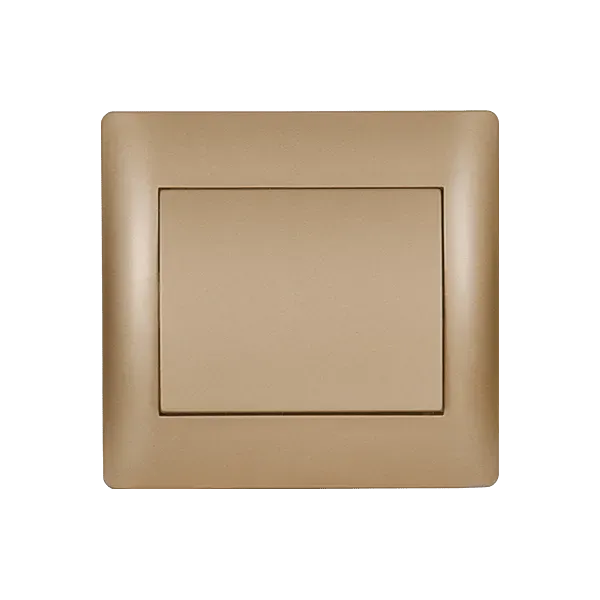 RHYME ONE BUTTON TWO WAY SWITCH GOLDEN METALLIC