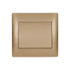 RHYME ONE BUTTON TWO WAY SWITCH GOLDEN METALLIC