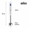 Trintuvas su indu Braun MQ10.001MWH Balta 450 W