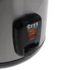 riisinkeitin TM Electron Teräs Lasi Ruostumaton teräs 900 W 2,2 L
