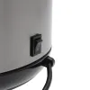 riisinkeitin TM Electron Teräs Lasi Ruostumaton teräs 900 W 2,2 L