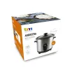 riisinkeitin TM Electron Teräs Lasi Ruostumaton teräs 900 W 2,2 L