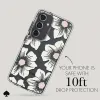 Kate Spade New York Protective Case - Samsung Galaxy S24 Case (Hollyhock Cream)