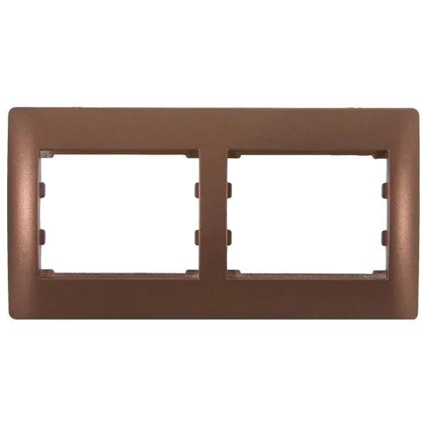 RHYME DOUBLE PANEL – COFFEE METALLIC