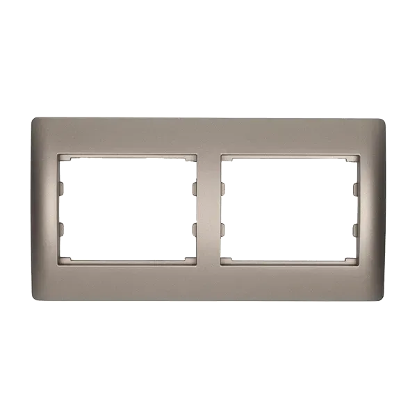 RHYME DOUBLE PANEL – GREY METALLIC