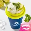 Puodelis ledams ir slašams gaminti su receptais Bandai Chillfactor Granita Mug Rose Plastmasinis