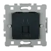 SPLENDOR EL0624 COMPUTER LINE SOCKET RG45 BLACK