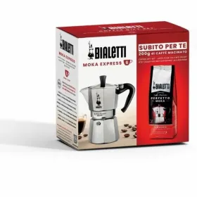 Vanhanaikainen Italialainen Mokkapannu Bialetti Moka Classico Harmaa 3 Puodeliai