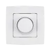 CITY DIMMER LED (3-300W) WHITE METALLIC