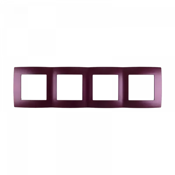 CITY FOURFOLD PANEL, BORDO METALLIC