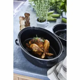Kastrul kaanega Baumalu Must 11 L