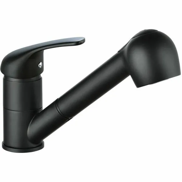 Kitchen Tap Rousseau ARES Musta Mattaviimeistely