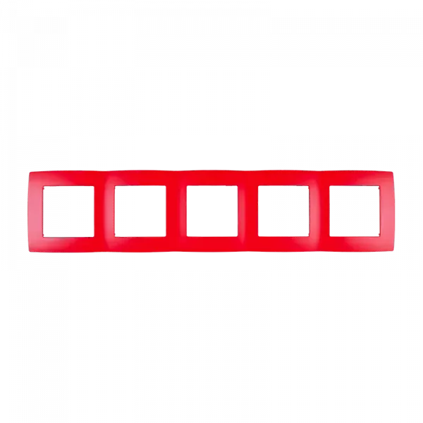 CITY FIVEFOLD PANEL RED