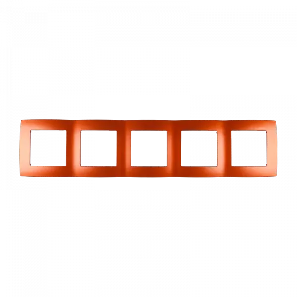 CITY FIVEFOLD PANEL, ORANGE METALLIC