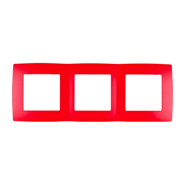 CITY TRIPLE PANEL RED