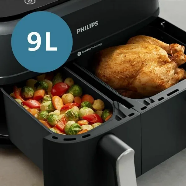 Karstā gaisa fritieris Philips Na351.00 Melns 9 L