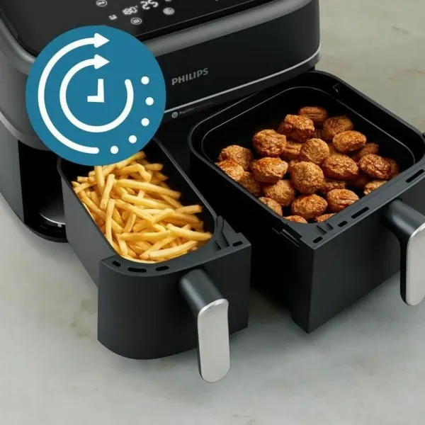 Karstā gaisa fritieris Philips Na351.00 Melns 9 L