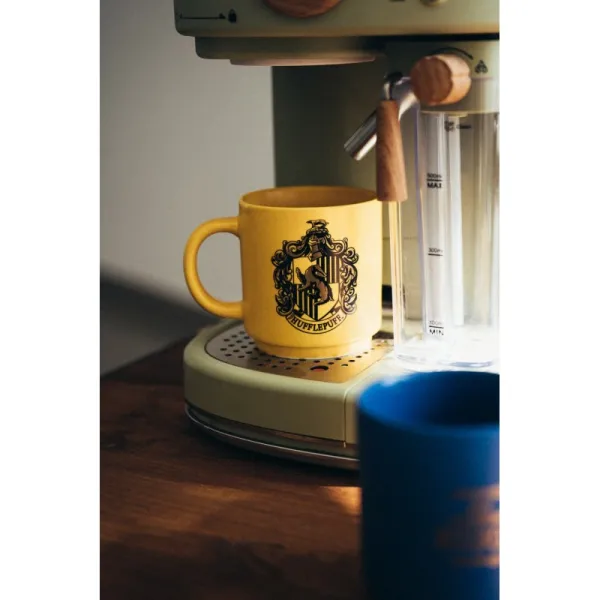 Harry Potter - Set of 4 ceramic mugs with stand 300 ml Hogwarts Houses