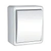 ONE GANG TWO WAY SWITCH IP44 WHITE