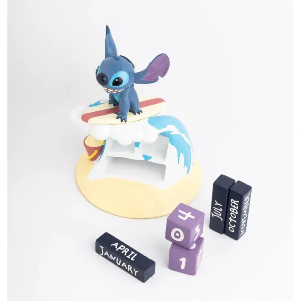 Disney Stitch - 3D Perpetual Calendar from the Surfer Collection