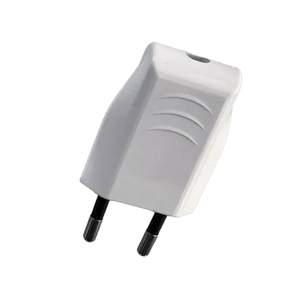 TWO PIN PLUG 6A WHITE