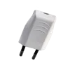 TWO PIN PLUG 6A WHITE