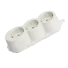 RUBBER MULTISOCKET TRIPLE 16A WHITE