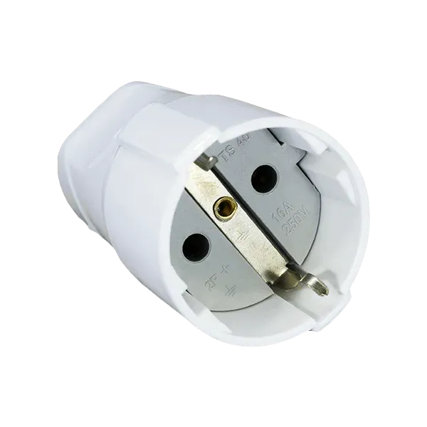 ELMARK SCHUKO SOCKET 16А 2Р+Е WHITE