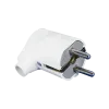 ELMARK ANGLE SCHUKO PLUG 16А 2Р+Е WHITE