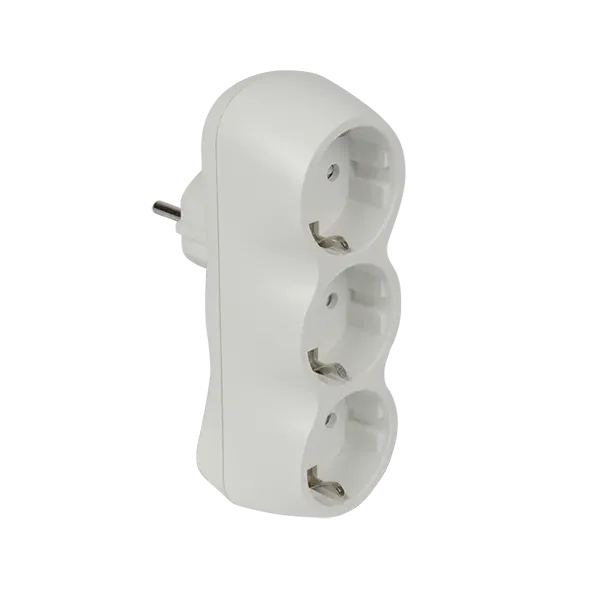 ADAPTER TRIPPLE WHITE