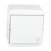 PUSH LIGHT SWITCH, WHITE IP20