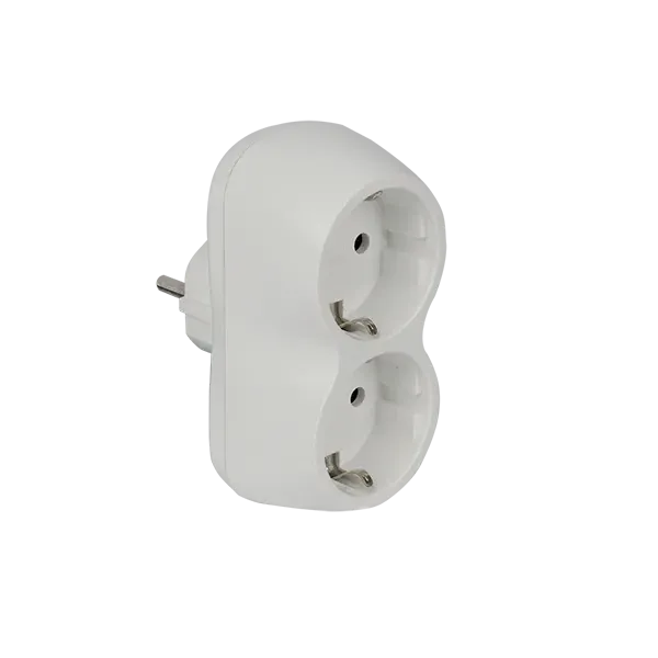 ADAPTER DOUBLE WHITE