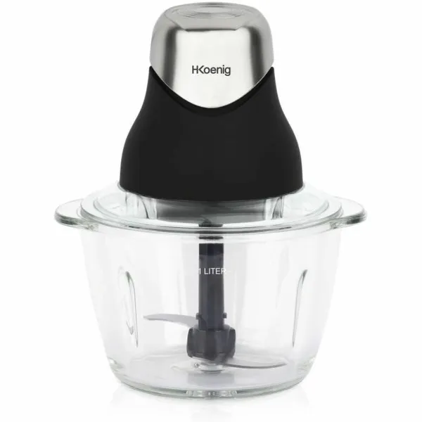 Мясорубка Hkoenig LEO8 Чёрный Хром Cтекло Нержавеющая сталь 1 L