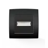 CITY DOOR BELL SWITCH WITH LIGHT ANTHRACITE