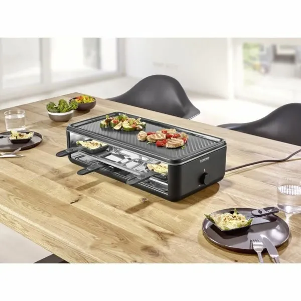 Raclette Severin RG2365 Musta noir 48 x 24 cm