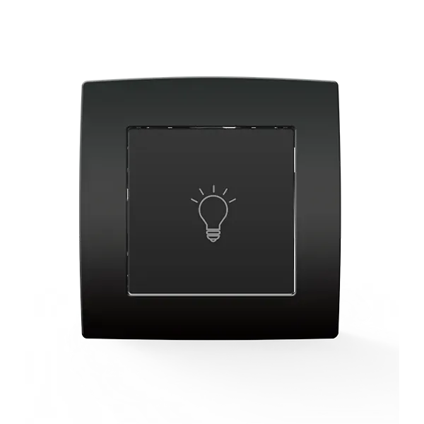 CITY PUSH LIGHT SWITCH ANTHRACITE