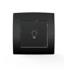 CITY PUSH LIGHT SWITCH ANTHRACITE