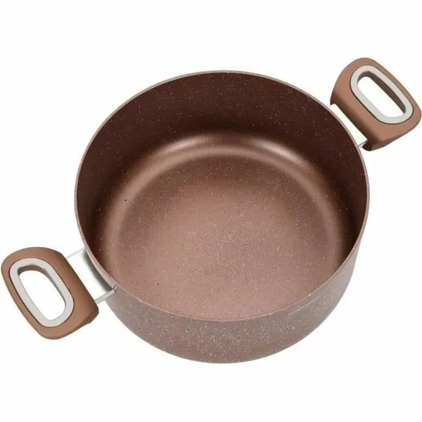 Casserole with lid Arthur Martin Pink 6 L 15 x 14 x 30 cm 2 Pieces