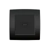 CITY HDMI SOCKET ANTHRACITE