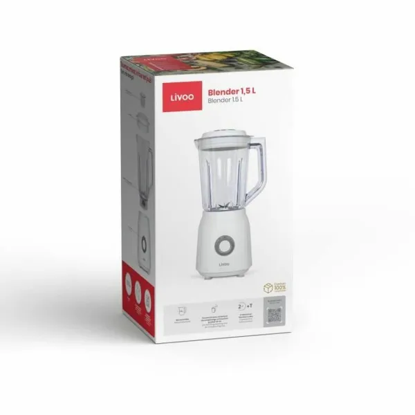 Миксер с колбой Livoo LIV1713288599839 600 W 1,5 L