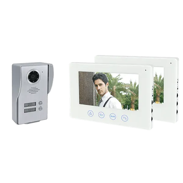 WIFI SMART VIDEO DOOR PHONE WITH TWO MONITORS