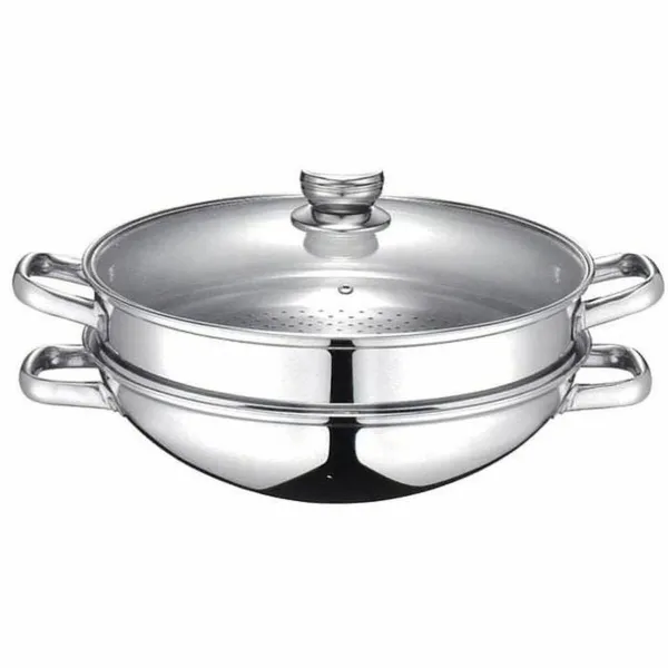 Wok keptuvė Baumalu Wok 2-en-1