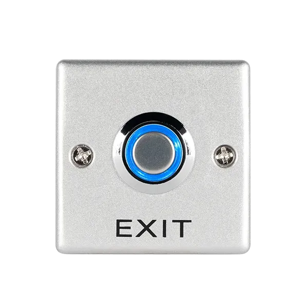 EL-EB53A ZINC ALLOY EXIT BUTTON (NO/COM)