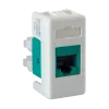 LIFE STYLE COMPUTER LINE SOCKET RG45 WHITE