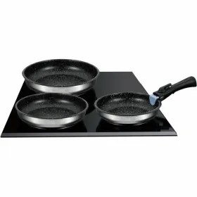 Pan Arthur Martin Terracotta Stainless steel Ø 24 cm Ø 20 cm Ø 26 cm (3 Units)
