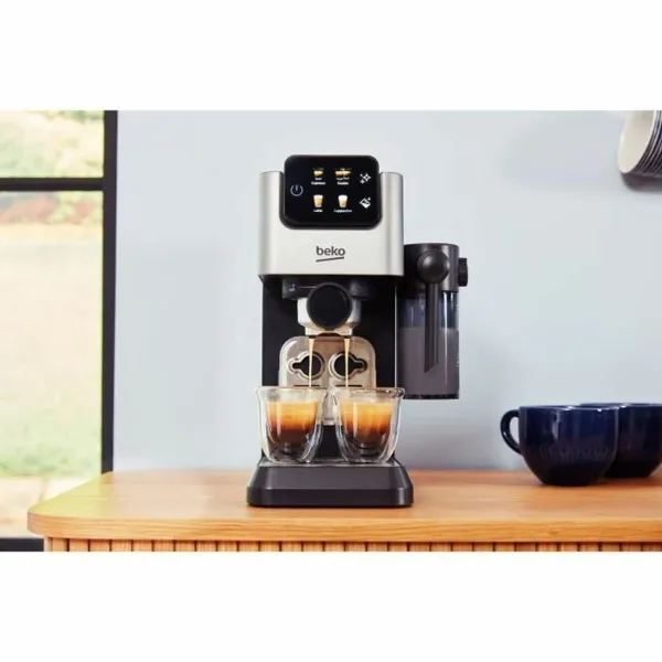 Капсульная кофеварка BEKO CEP5304X Серебристый 15 bar 1,1 L
