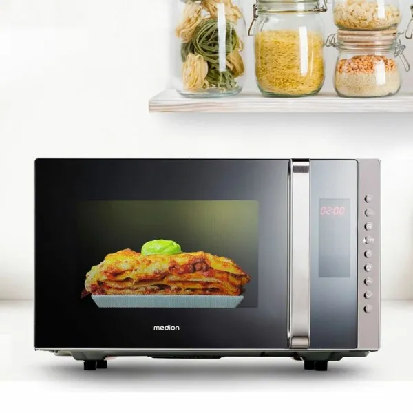 Mikroviļņu Krāsni Medion MD17495 Pelēks 800 W 23 L