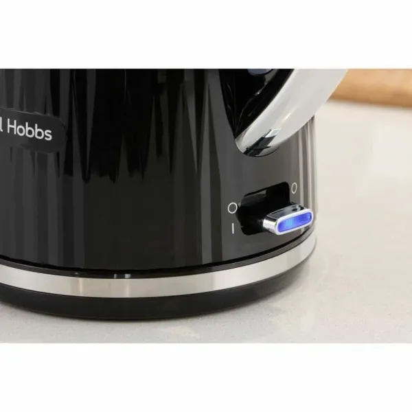 Tējkanna Russell Hobbs Melns Nerūsējošais tērauds Plastmasa 2400 W 1,7 L