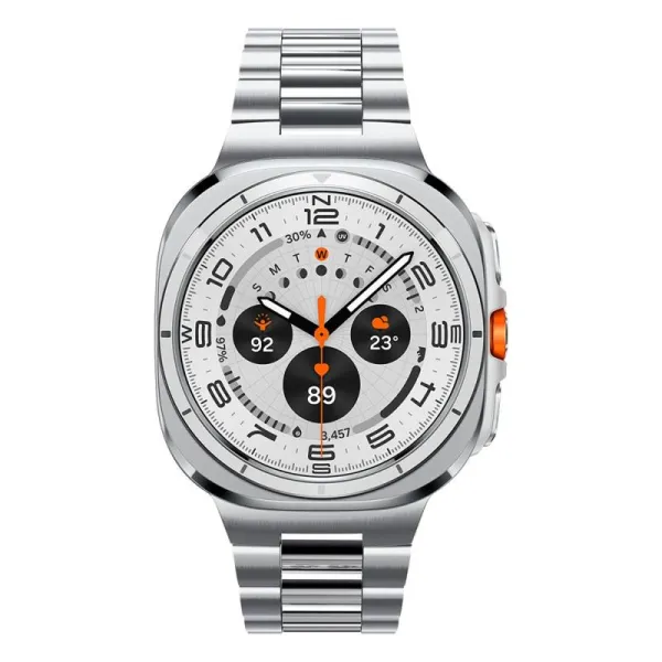 Spigen Modern Fit Band - Bracelet for Samsung Galaxy Watch Ultra 47 mm (Silver)