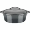 Casserole with lid GSW Grey Cast Iron